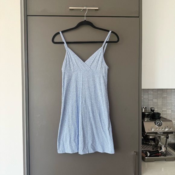 Brandy Melville John Galt Blue Amara Mini Dress - Picture 3 of 11